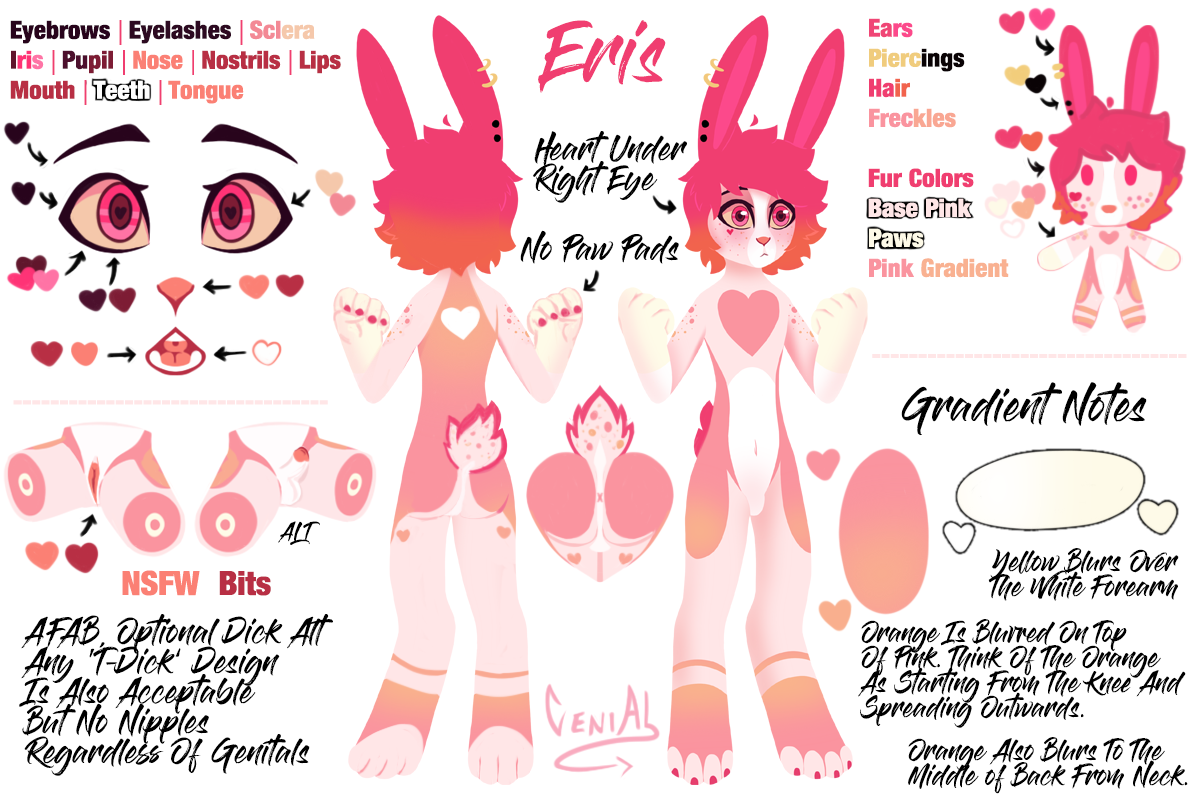 Eris Reference Sheet