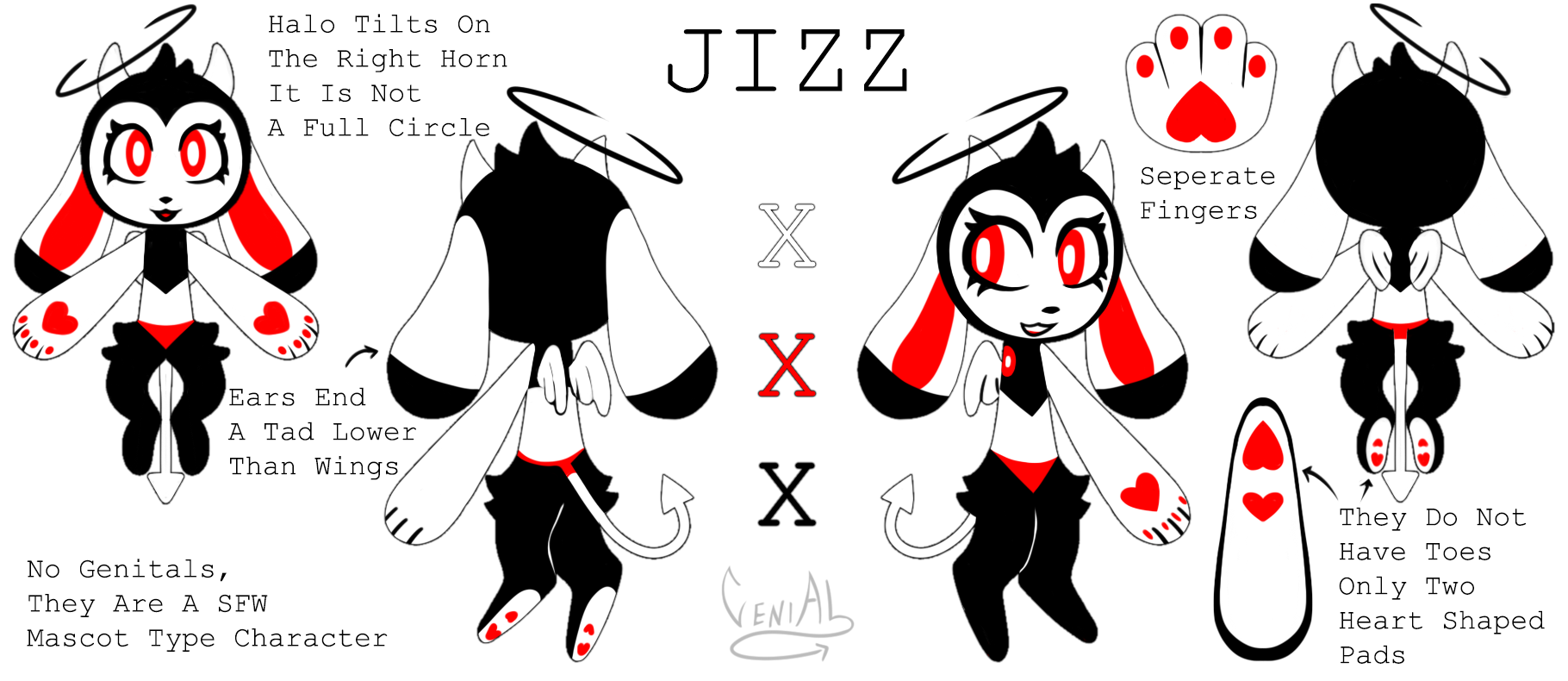 Jizz Reference Sheet